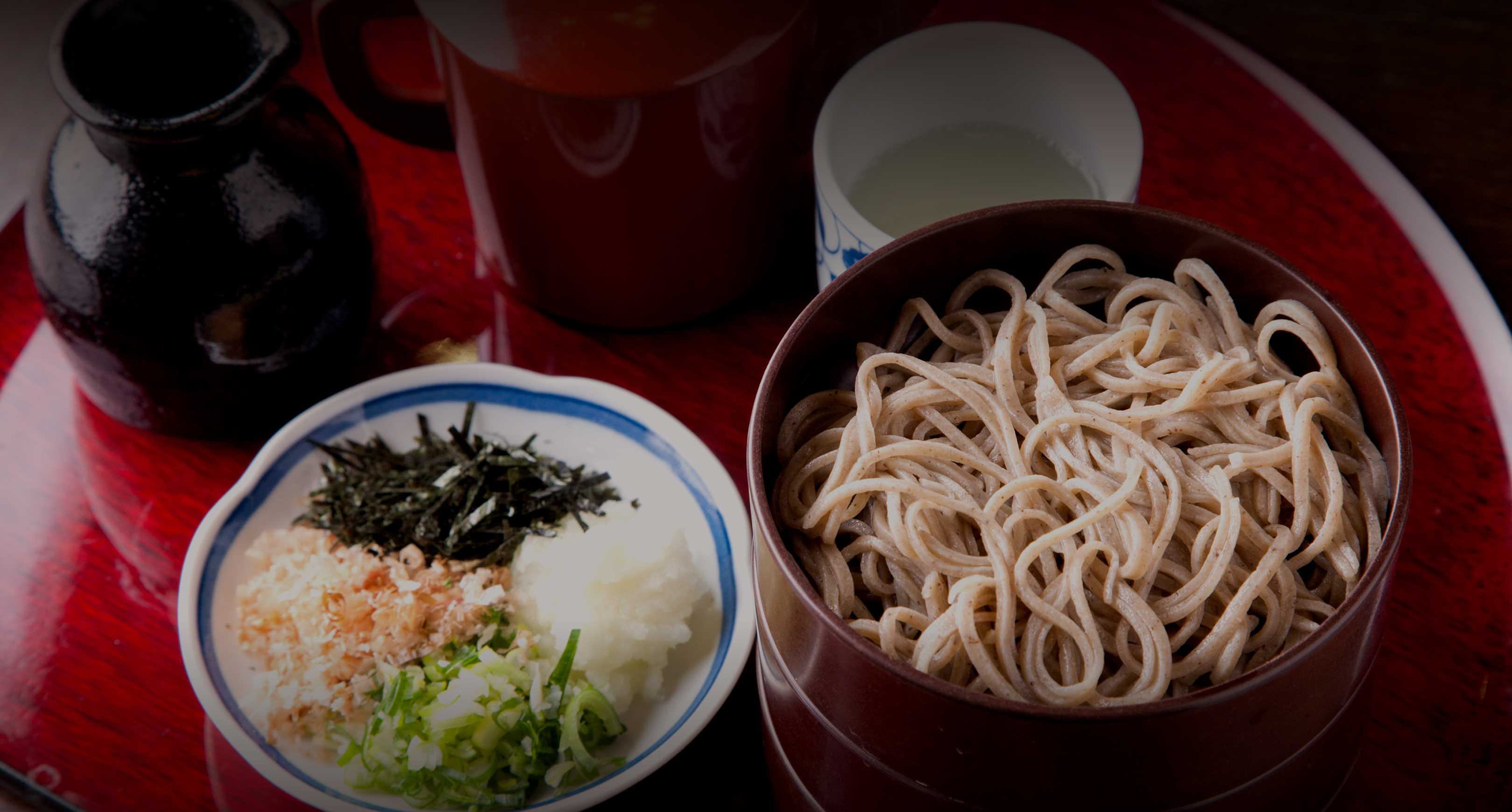 出雲そばのセット